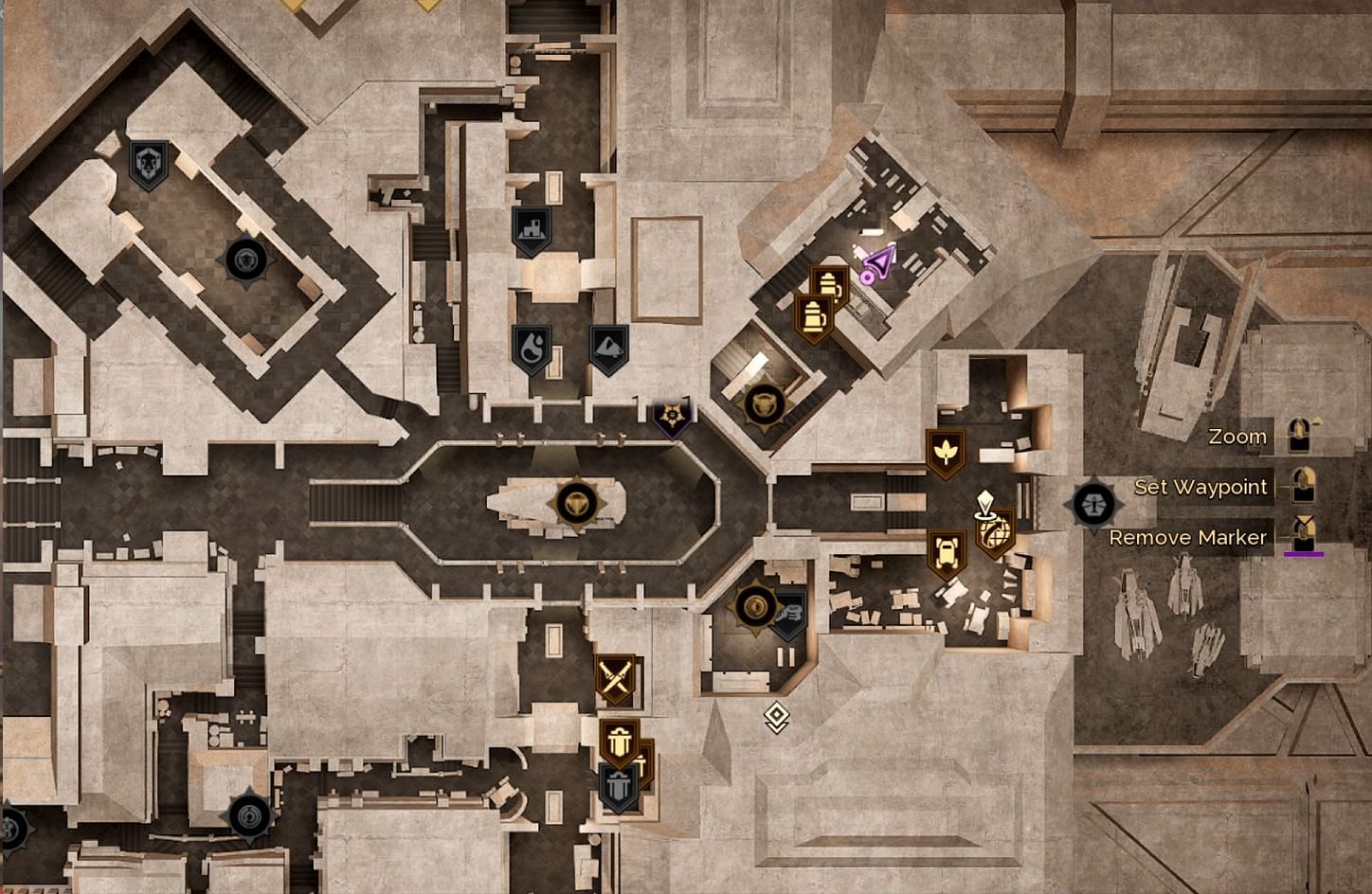 Mentat Advanced Trainer location (Image via Funcom)